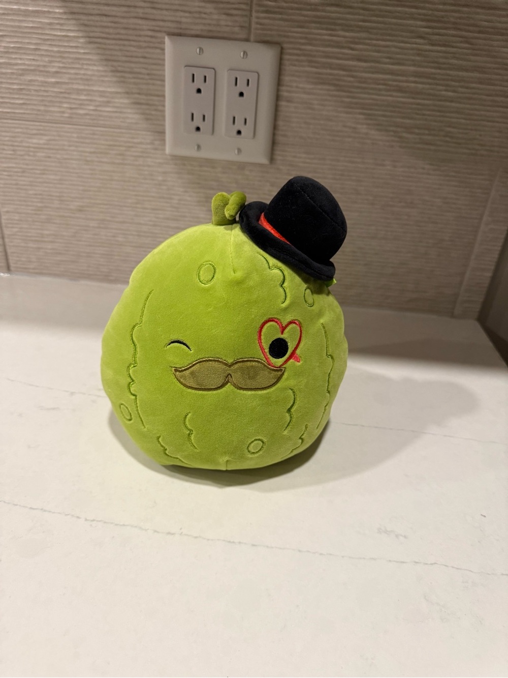Pickle Top Hat Squishmallow